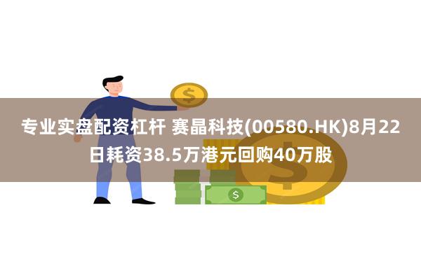 专业实盘配资杠杆 赛晶科技(00580.HK)8月22日耗资38.5万港元回购40万股