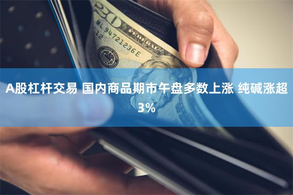 A股杠杆交易 国内商品期市午盘多数上涨 纯碱涨超3%