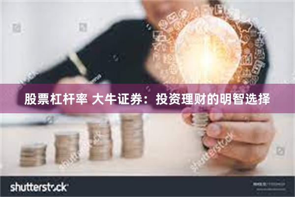 股票杠杆率 大牛证券：投资理财的明智选择